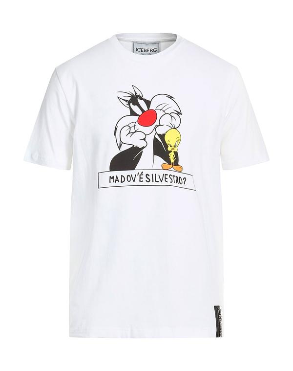 アイスバーグ メンズ トップス Tシャツ ICEBERG Ｔシャツ White ホワイト