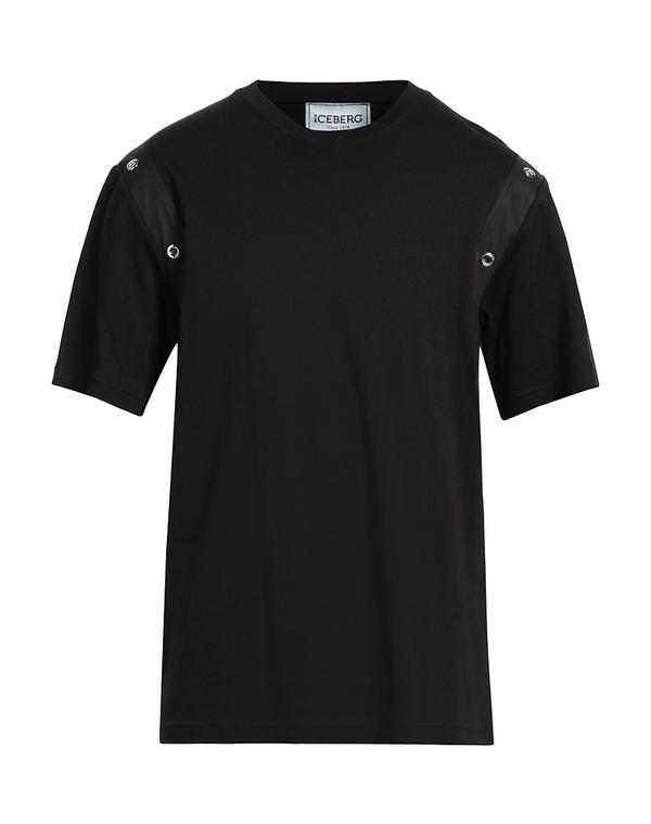 アイスバーグ メンズ トップス Tシャツ ICEBERG Ｔシャツ Black ブラック