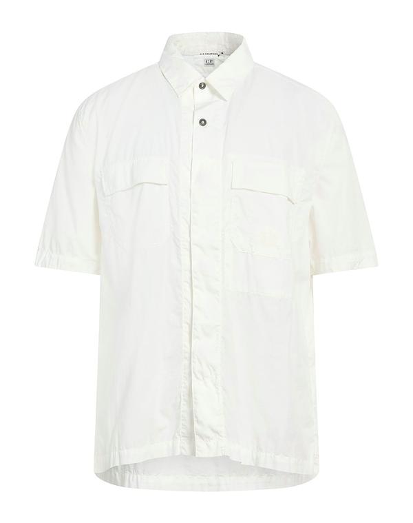 シーピーカンパニー メンズ トップス シャツ C.P. COMPANY 無地シャツ Off-White オフホワイト