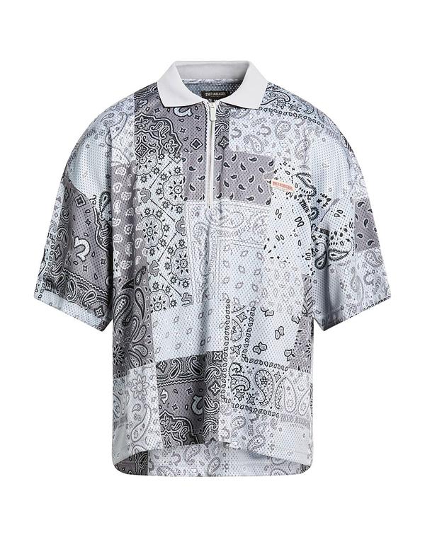 トゥルーレリジョン メンズ トップス ポロシャツ TRUE RELIGION ポロシャツ Light Gray グレー|ReVida 店