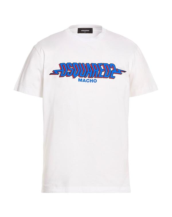 ディースクエアード メンズ トップス Tシャツ DSQUARED2 Ｔシャツ White ホワイト