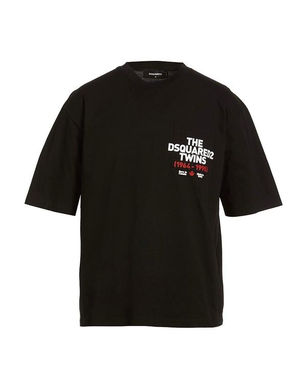 ディースクエアード メンズ トップス Tシャツ DSQUARED2 Ｔシャツ Black ブラック