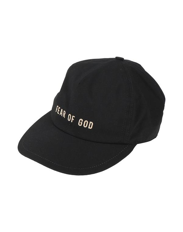 フィアオブゴッド メンズ 付属物 鳥打ち帽 FEAR OF GOD 鳥打ち帽 Black 黒いこと