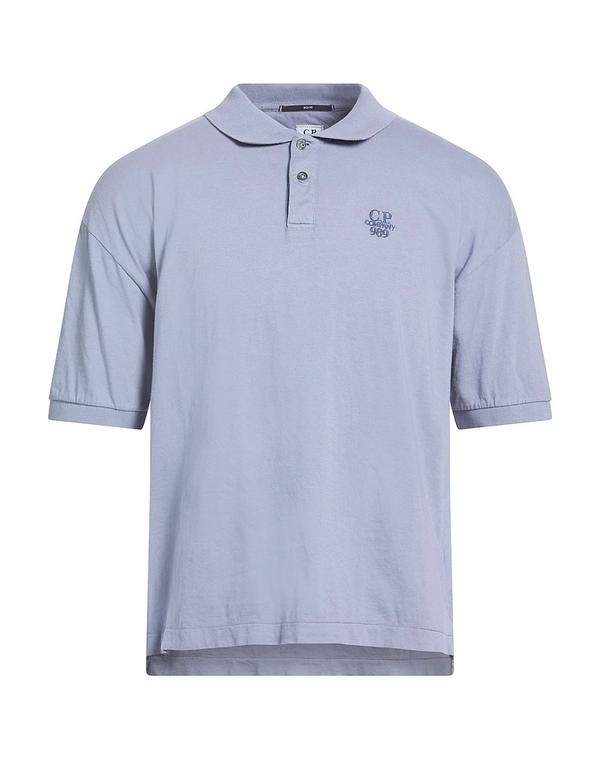 シーピーカンパニー メンズ トップス ポロシャツ C.P. COMPANY ポロシャツ Blue Gray グレー｜ReVida 店