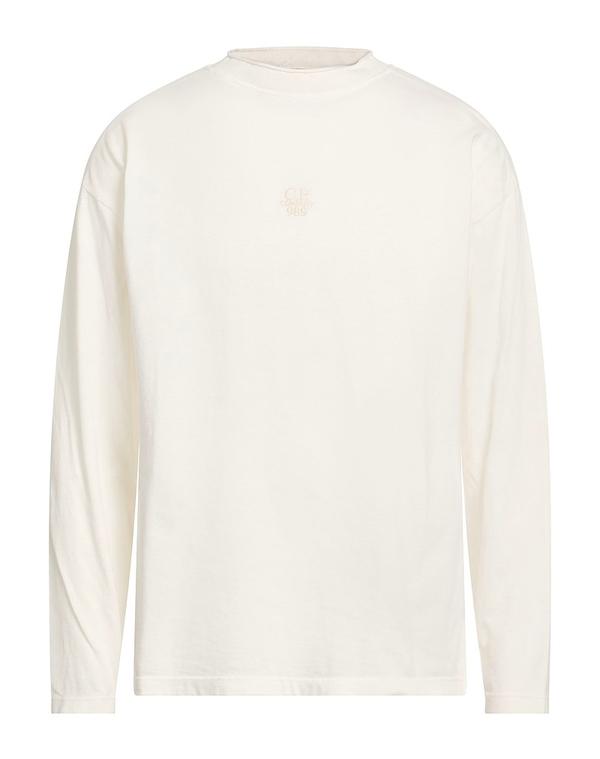 シーピーカンパニー メンズ トップス プルオーバー C.P. COMPANY Ｔシャツ White 白いこと