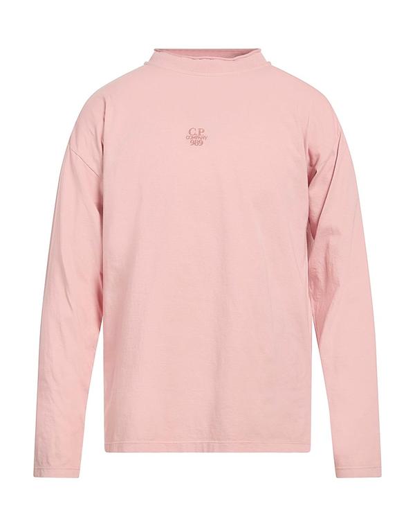 シーピーカンパニー メンズ トップス プルオーバー C.P. COMPANY Ｔシャツ Pale Pink サクラ色