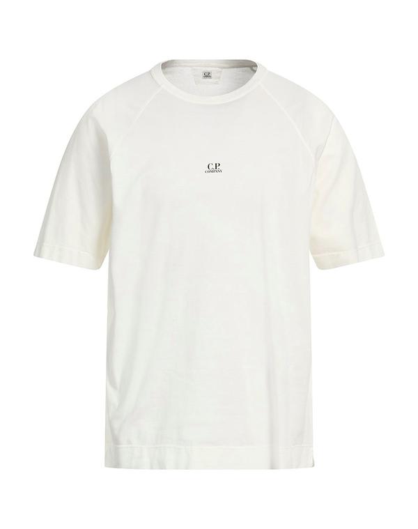 シーピーカンパニー メンズ トップス Tシャツ C.P. COMPANY Ｔシャツ Ivory アイボリー