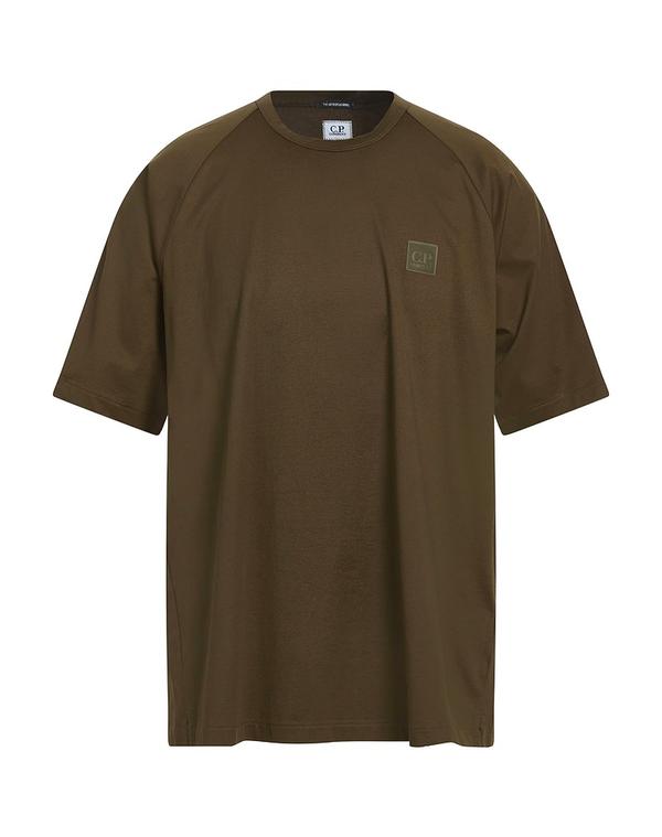 シーピーカンパニー メンズ トップス Tシャツ C.P. COMPANY Tシャツ Military Green グリーン|ReVida 店