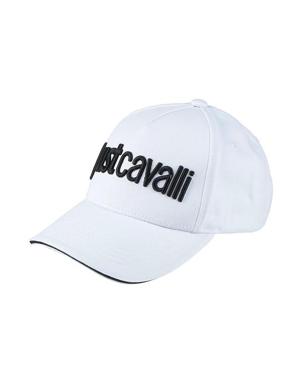 ジャストカバリ メンズ アクセサリー 帽子 JUST CAVALLI 帽子 White ホワイト|ReVida 店