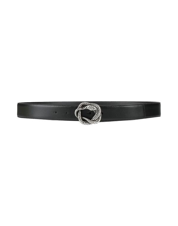 ジャストカバリ メンズ アクセサリー ベルト JUST CAVALLI レザーベルト Black ブラック