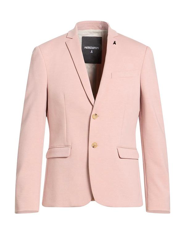 パトリツィア ペペ メンズ アウター ジャケット・ブルゾン PATRIZIA PEPE テーラードジャケット Light Pink ピンク