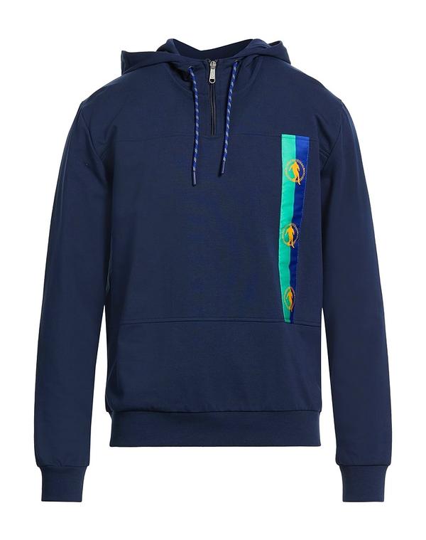 ビッケンバーグス メンズ アウター パーカー・スウェット BIKKEMBERGS 流汗 Navy 米国海軍