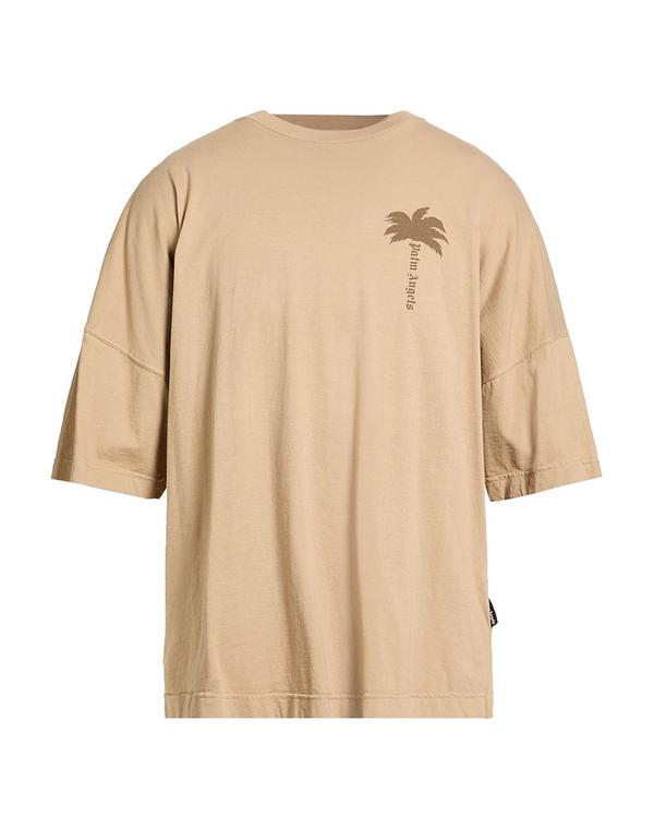 パーム・エンジェルス メンズ トップス Tシャツ PALM ANGELS Ｔシャツ Beige ベージュ