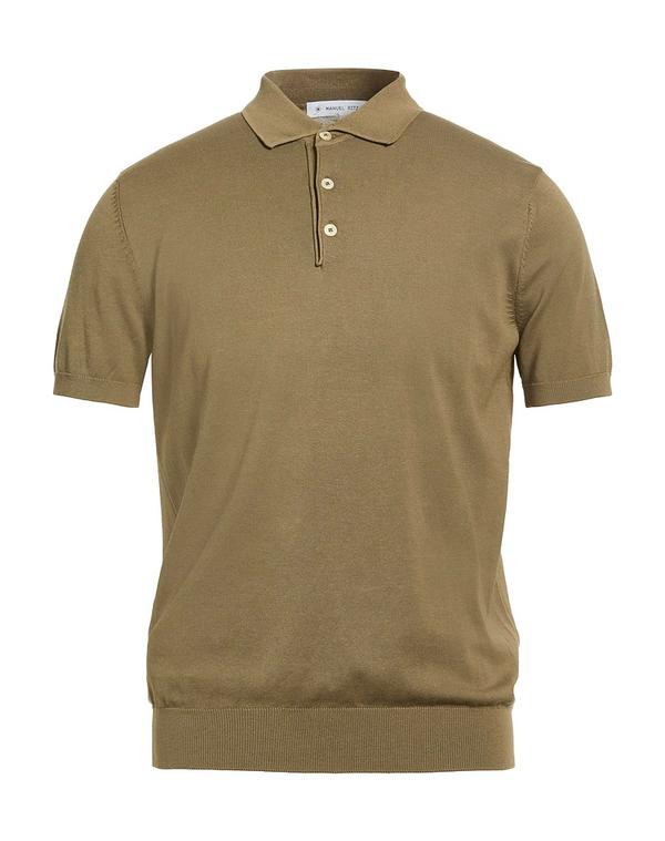 マニュエル リッツ メンズ トップス シャツ MANUEL RITZ プルオーバー Military Green グリーン