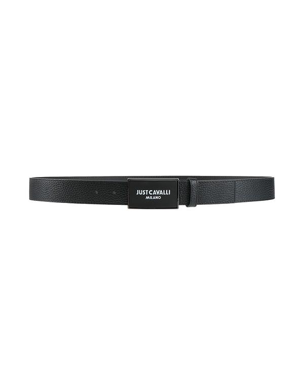 ジャストカバリ メンズ 付属品 胴締め JUST CAVALLI なめし革胴締め Black 黒いこと