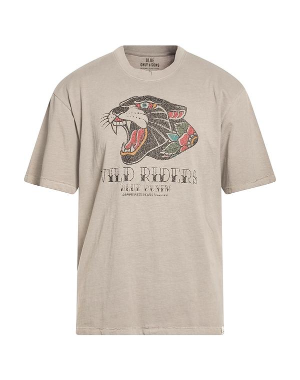 オンリーアンドサンズ メンズ トップス Tシャツ ONLY & SONS Ｔシャツ Gray グレー