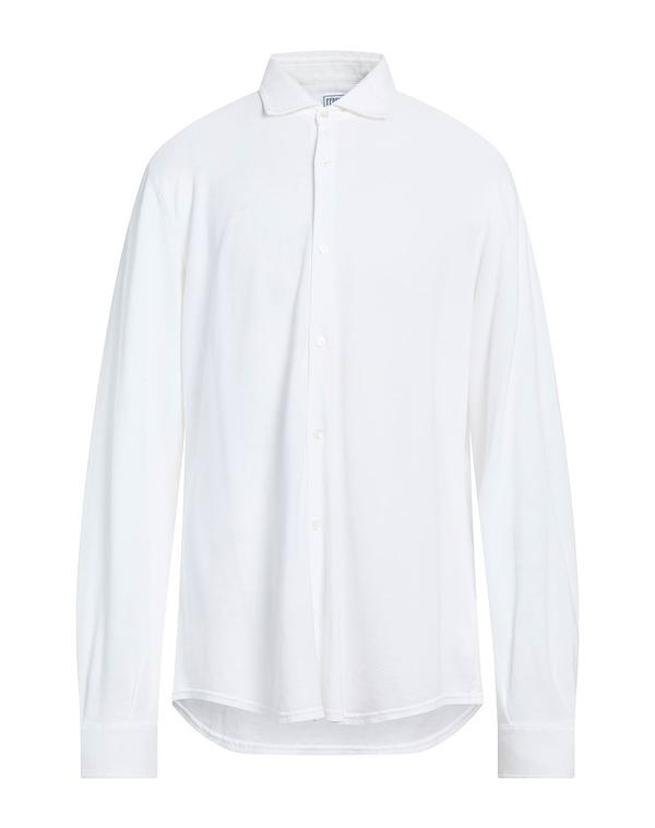 フェデーリ メンズ トップス シャツ FEDELI 無地シャツ White ホワイト
