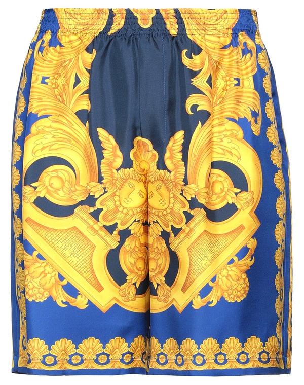 ヴェルサーチ メンズ ボトムス ハーフパンツ・ショーツ VERSACE ショートパンツ＆バミューダパンツ Blue ブルー｜ReVida 店