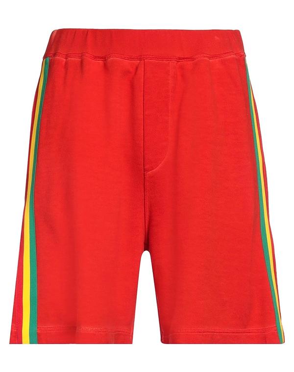 ディースクエアード メンズ ボトムス ハーフパンツ・ショーツ DSQUARED2 ショートパンツ＆バミューダパンツ Red レッド