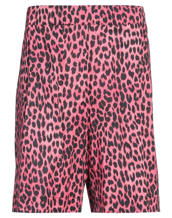 ラネウス メンズ ボトムス ハーフパンツ・ショーツ LANEUS ショートパンツ＆バミューダパンツ Fuchsia フューシャ