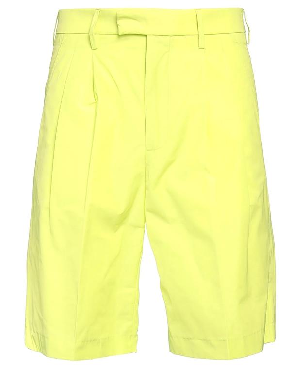 ロベルトコリーナ メンズ ボトムス ハーフパンツ・ショーツ ROBERTO COLLINA ショートパンツ＆バミューダパンツ Lime Green ライム 15,360円