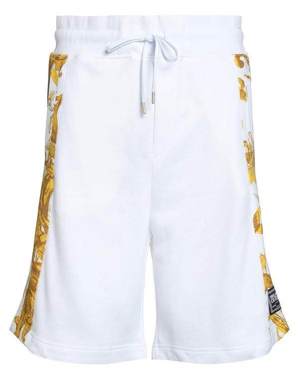 ヴェルサーチ メンズ ボトムス ハーフパンツ・ショーツ VERSACE JEANS COUTURE ショートパンツ＆バミューダパンツ White ホワイト