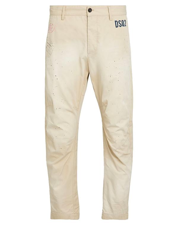 ディースクエアード メンズ ボトムス カジュアルパンツ DSQUARED2 チノパンツ Beige ベージュ|ReVida 店
