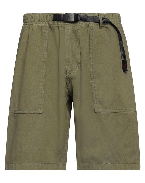 グラミチ メンズ ボトムス ハーフパンツ・ショーツ GRAMICCI ショートパンツ＆バミューダパンツ Military Green グリーン