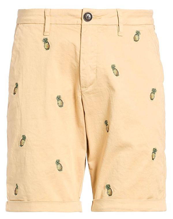 サンシックスティーエイト メンズ ボトムス ハーフパンツ・ショーツ SUN 68 ショートパンツ＆バミューダパンツ Beige ベージュ 13,986円