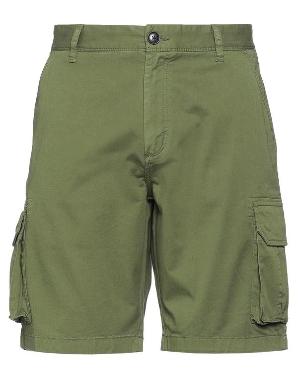 サンシックスティーエイト メンズ ボトムス ハーフパンツ・ショーツ SUN 68 ショートパンツ＆バミューダパンツ Military Green グリーン