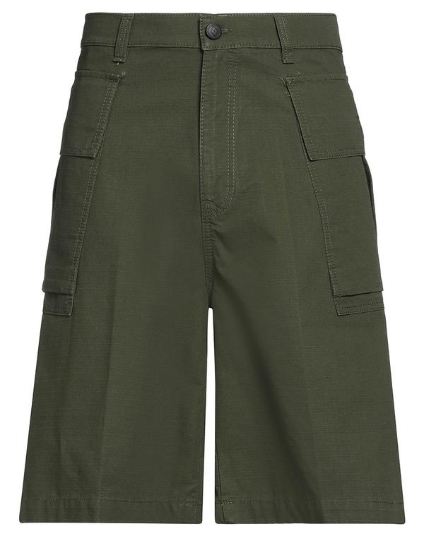 バランタイン メンズ ボトムス ハーフパンツ・ショーツ BALLANTYNE ショートパンツ＆バミューダパンツ Military Green グリーン
