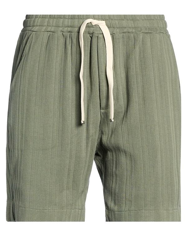 ダニエル フィエゾリ メンズ ボトムス ハーフパンツ・ショーツ DANIELE FIESOLI ショートパンツ＆バミューダパンツ Military Green グリーン