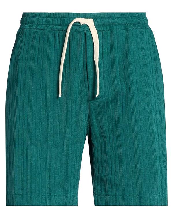 ダニエル フィエゾリ メンズ ボトムス ハーフパンツ・ショーツ DANIELE FIESOLI ショートパンツ&バミューダパンツ Dark Green グリーン|ReVida 店
