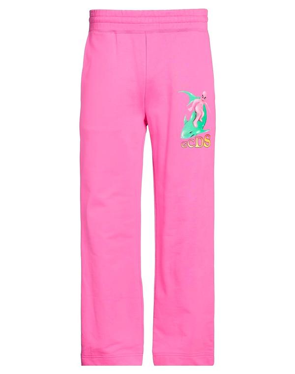 ジーシーディーエス メンズ ボトムス カジュアルパンツ GCDS スウェットパンツ Fuchsia フューシャ