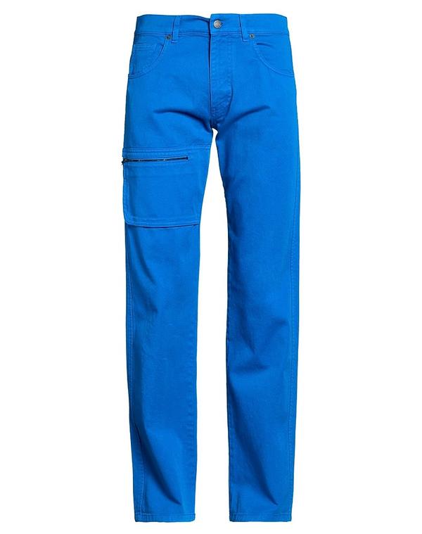 モスキーノ メンズ ボトムス カジュアルパンツ MOSCHINO パンツ Azure Blue ブルー