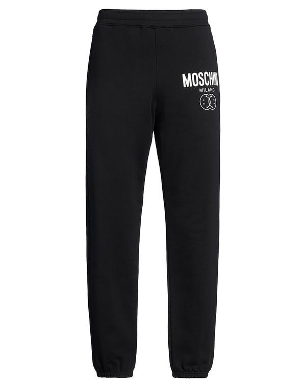 モスキーノ メンズ ボトムス カジュアルパンツ MOSCHINO スウェットパンツ Black ブラック