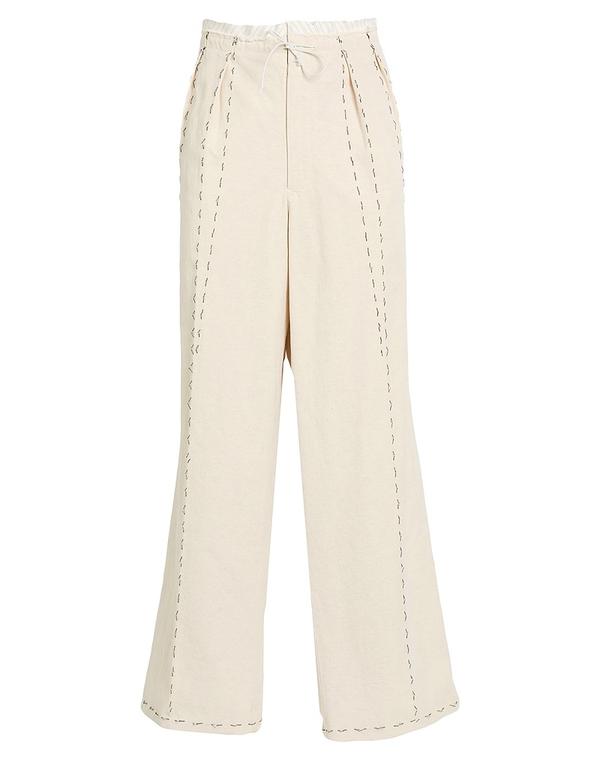 マルタンマルジェラ メンズ ボトムス カジュアルパンツ MAISON MARGIELA パンツ Ivory アイボリー|ReVida 店