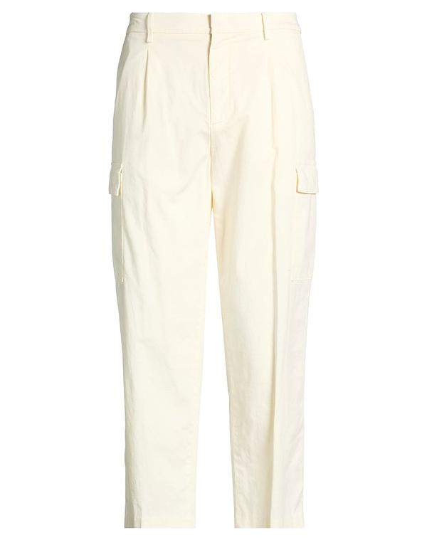 ドンダップ メンズ ボトムス カジュアルパンツ DONDUP カーゴパンツ Ivory アイボリー