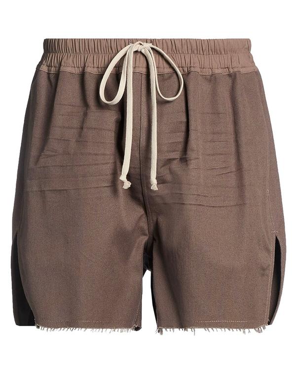 リックオウエンス メンズ ボトムス ハーフパンツ・ショーツ RICK OWENS ショートパンツ＆バミューダパンツ Taupe トープ