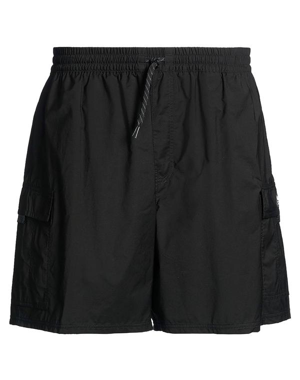 バンズ メンズ ボトムス ハーフパンツ・ショーツ VANS ショートパンツ＆バミューダパンツ Black ブラック