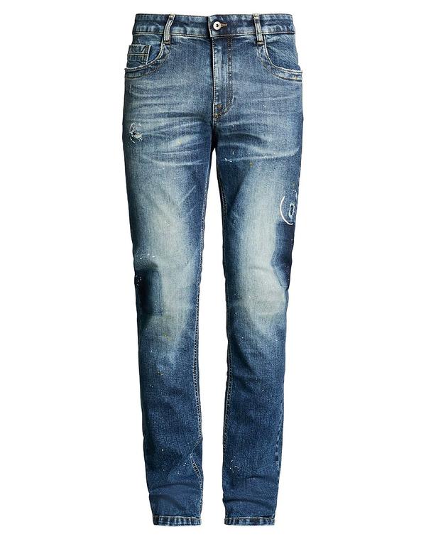 ビッケンバーグス メンズ ボトムス デニムパンツ BIKKEMBERGS ジーンズ Blue ブルー