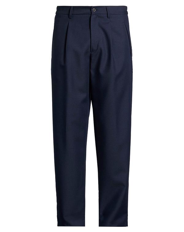ラルディーニ メンズ ボトムス カジュアルパンツ LARDINI クラシックパンツ Navy ネイビー