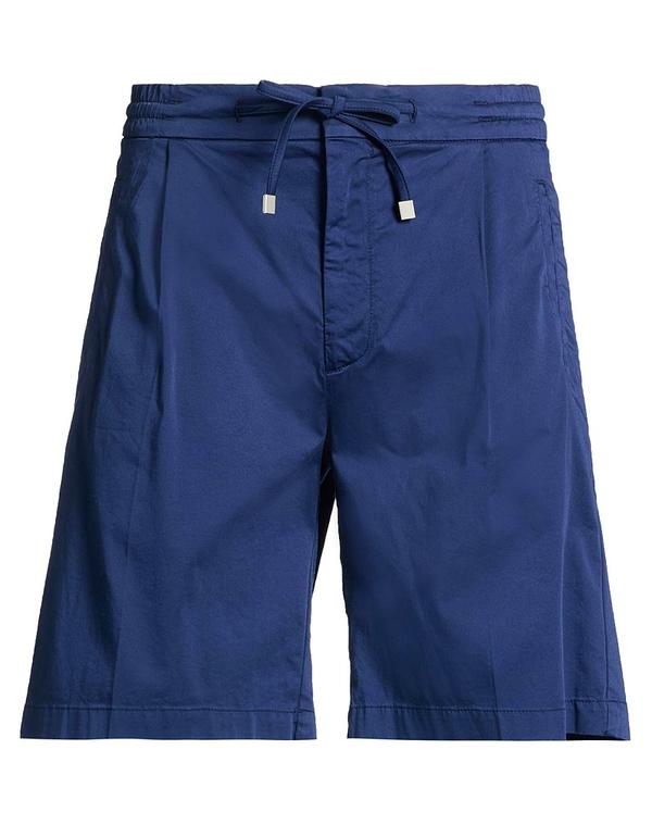 ラルディーニ メンズ ボトムス ハーフパンツ・ショーツ LARDINI ショートパンツ＆バミューダパンツ Midnight Blue ブルー