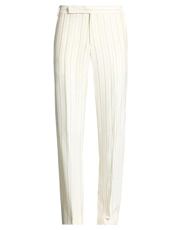 ラルディーニ メンズ ボトムス カジュアルパンツ LARDINI クラシックパンツ Ivory アイボリー