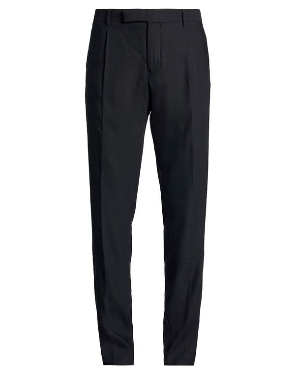ラルディーニ メンズ ボトムス カジュアルパンツ LARDINI クラシックパンツ Black ブラック