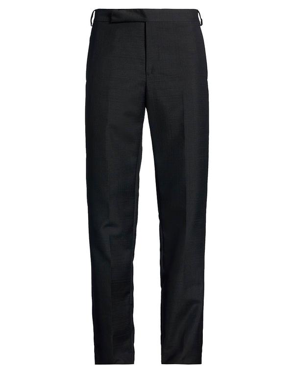 ラルディーニ メンズ ボトムス カジュアルパンツ LARDINI クラシックパンツ Black ブラック｜ReVida 店