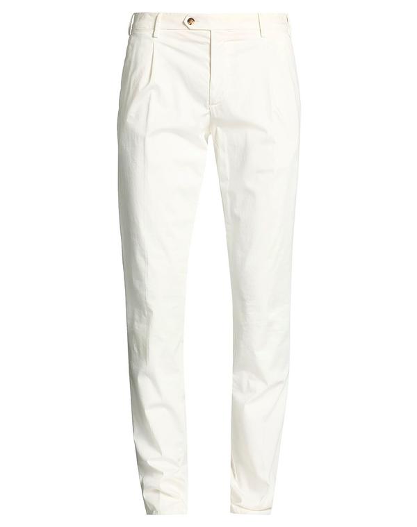 ラルディーニ メンズ ボトムス カジュアルパンツ LARDINI パンツ White ホワイト|ReVida 店