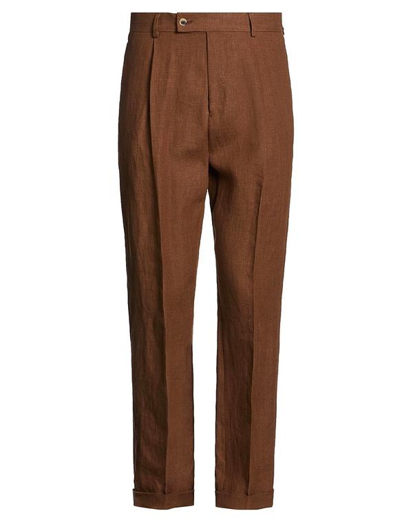 カルーゾ メンズ ボトムス カジュアルパンツ CARUSO パンツ Brown ブラウン