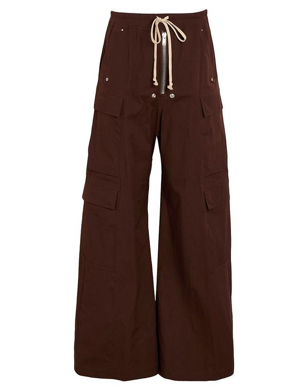 リックオウエンス メンズ ボトムス カジュアルパンツ RICK OWENS パンツ Chocolate Brown ブラウン｜ReVida 店
