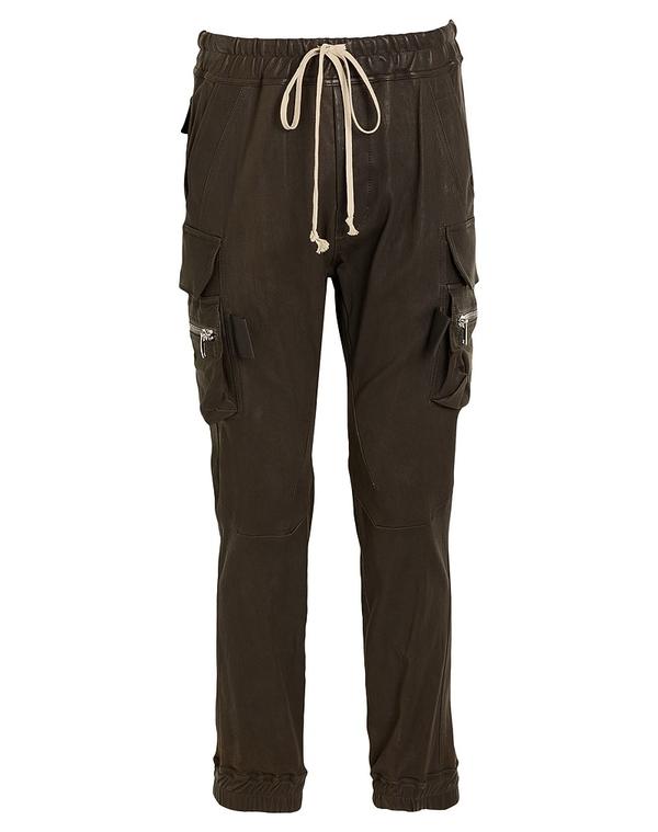 リックオウエンス メンズ ボトムス 心地よいズボン下 RICK OWENS ズボン下 Dark Brown 赤銅色